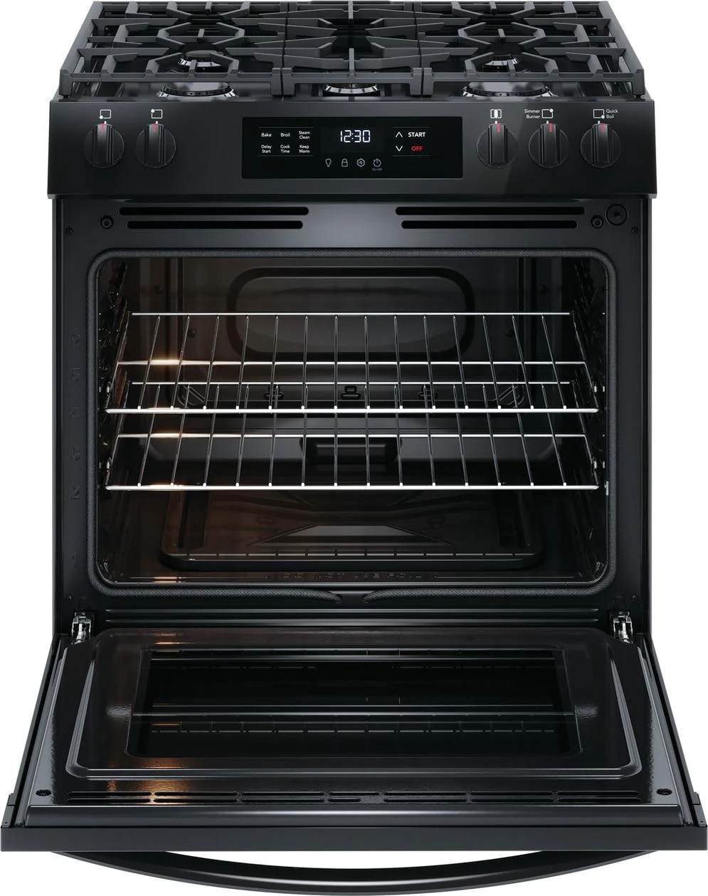 Frigidaire FCFG3062AB 30" Front Control Gas Range with Quick Boil - Image 3