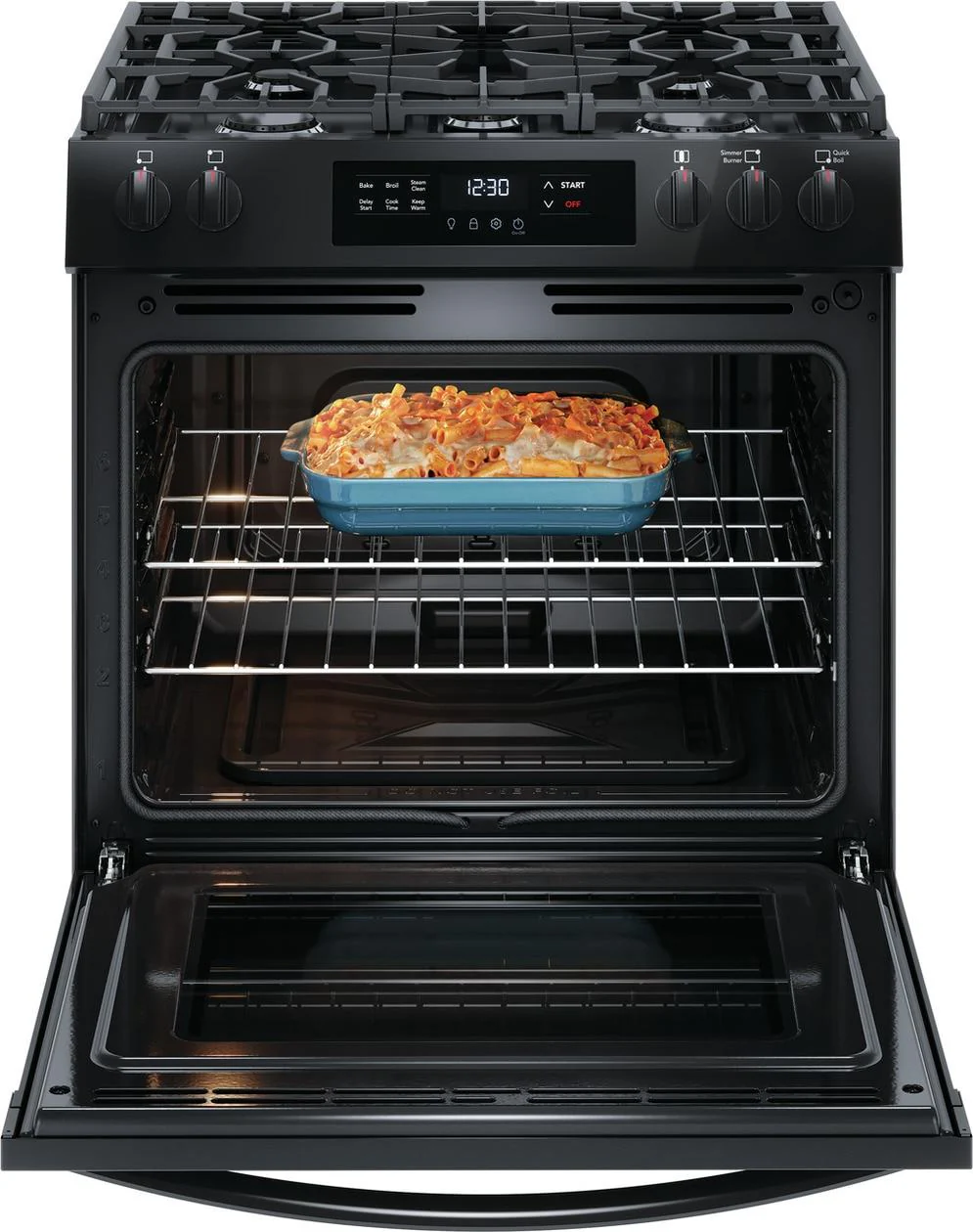 Frigidaire FCFG3062AB 30" Front Control Gas Range with Quick Boil - Image 4
