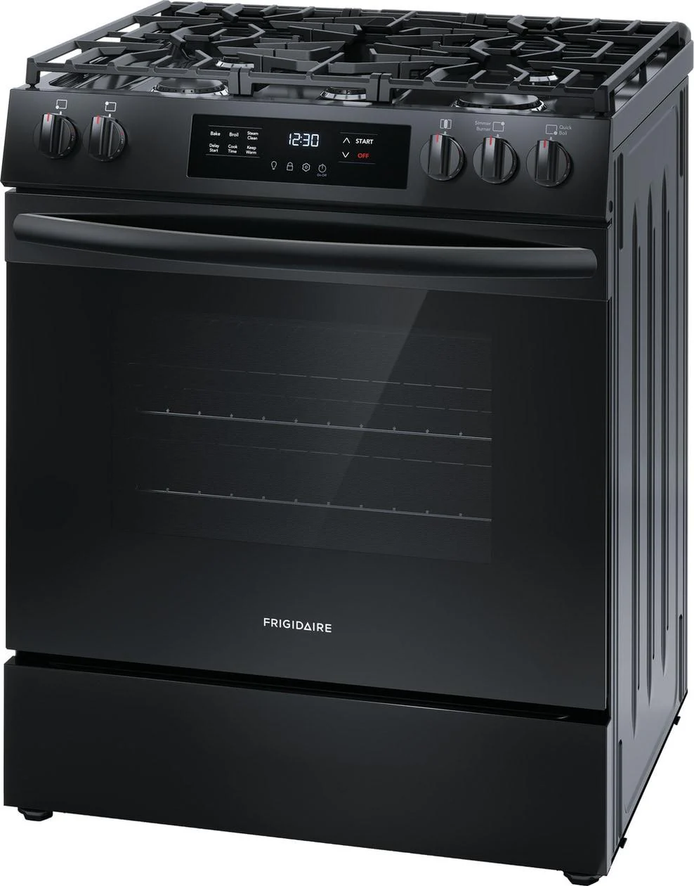 Frigidaire FCFG3062AB 30" Front Control Gas Range with Quick Boil - Image 7