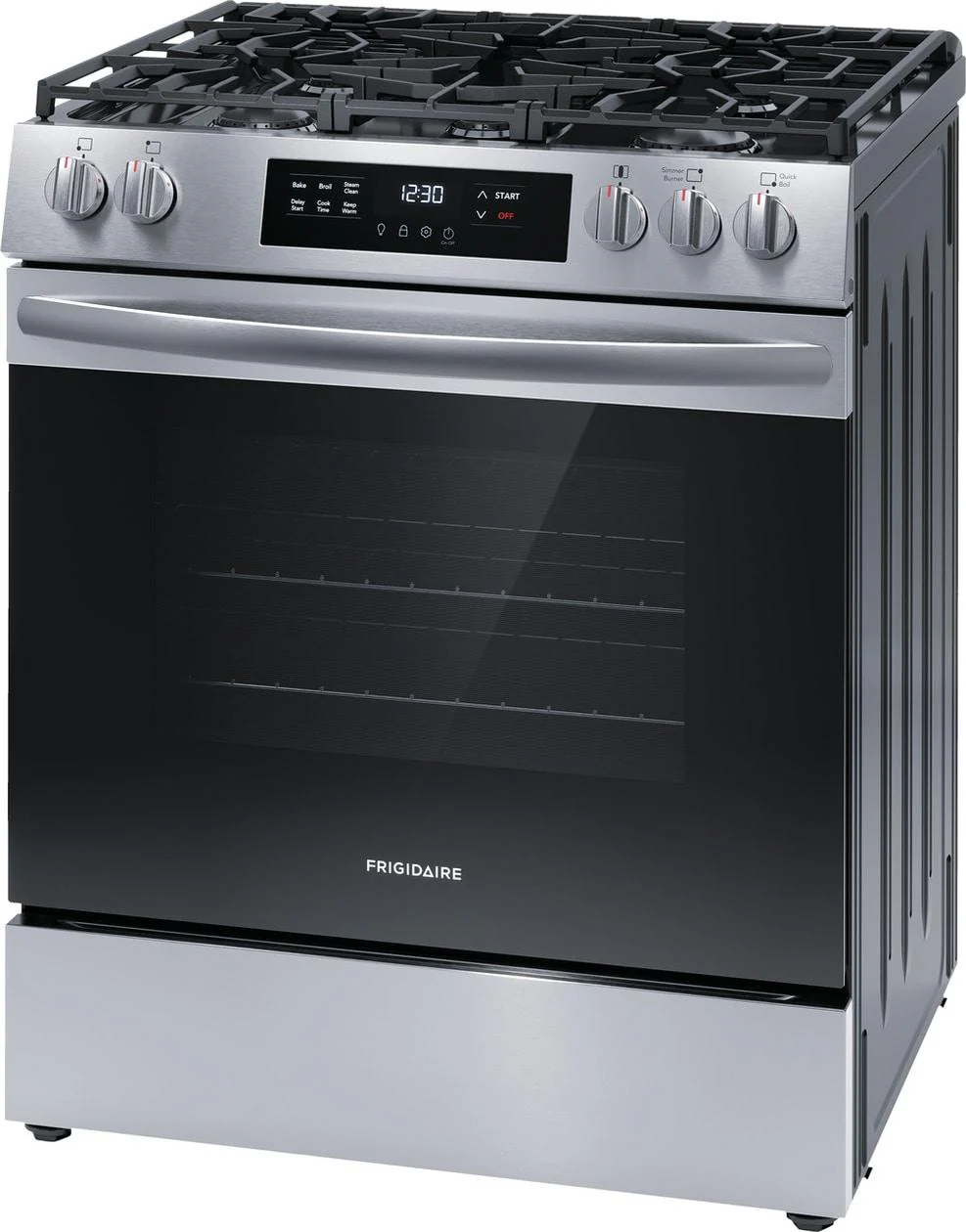 Frigidaire FCFG3062AS 30" Front Control Gas Range with Quick Boil - Image 6