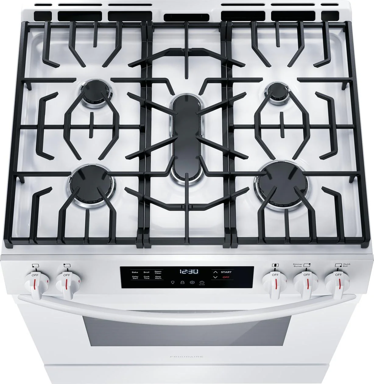 Frigidaire FCFG3062AW 30" Front Control Gas Range with Quick Boil - Image 5