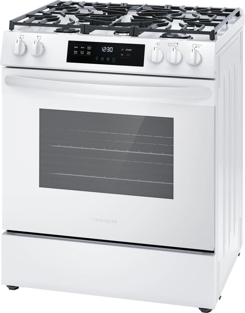 Frigidaire FCFG3062AW 30" Front Control Gas Range with Quick Boil - Image 7