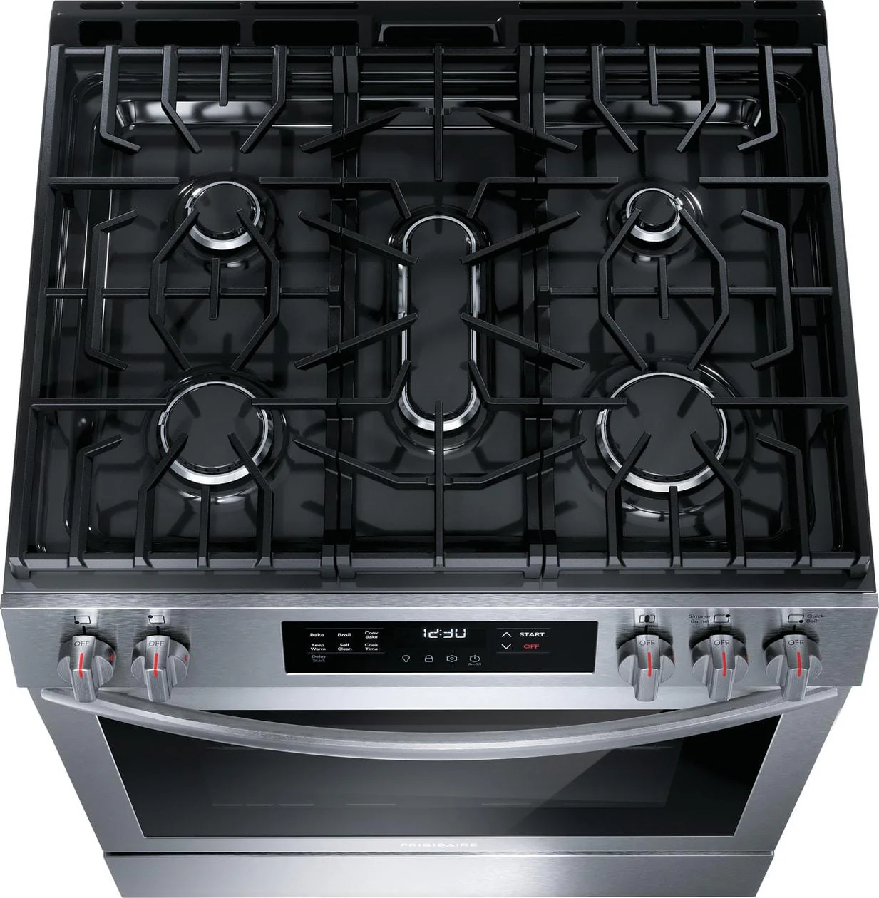 Frigidaire FCFG3083AS 30" Front Control Gas Range with Convection Bake - Image 4