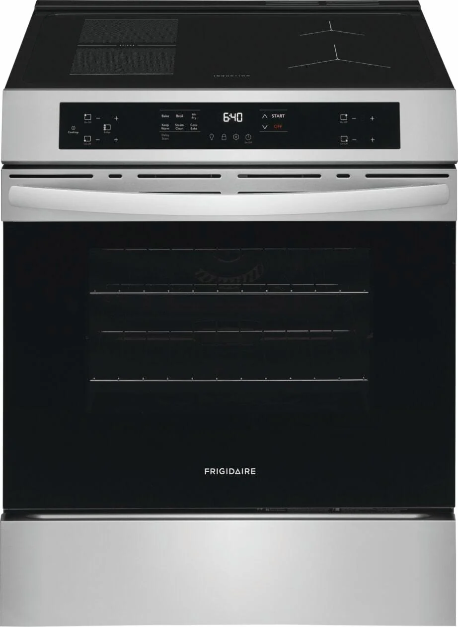 Frigidaire FCFI3082BS 30" Front Control Induction Range with Air Fry
