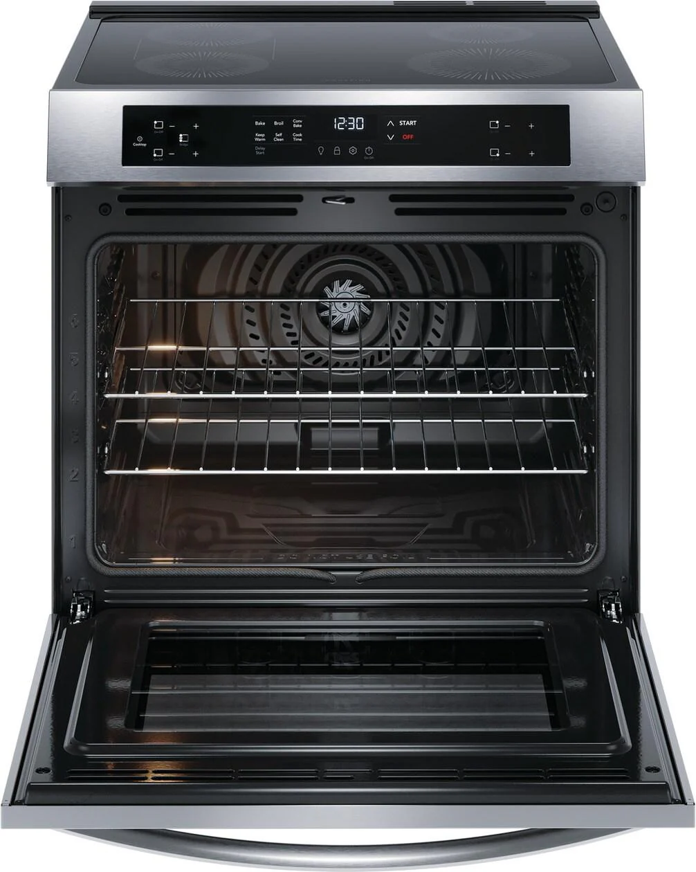 Frigidaire FCFI3083AS 30" Front Control Induction Range with Convection Bake - Image 3