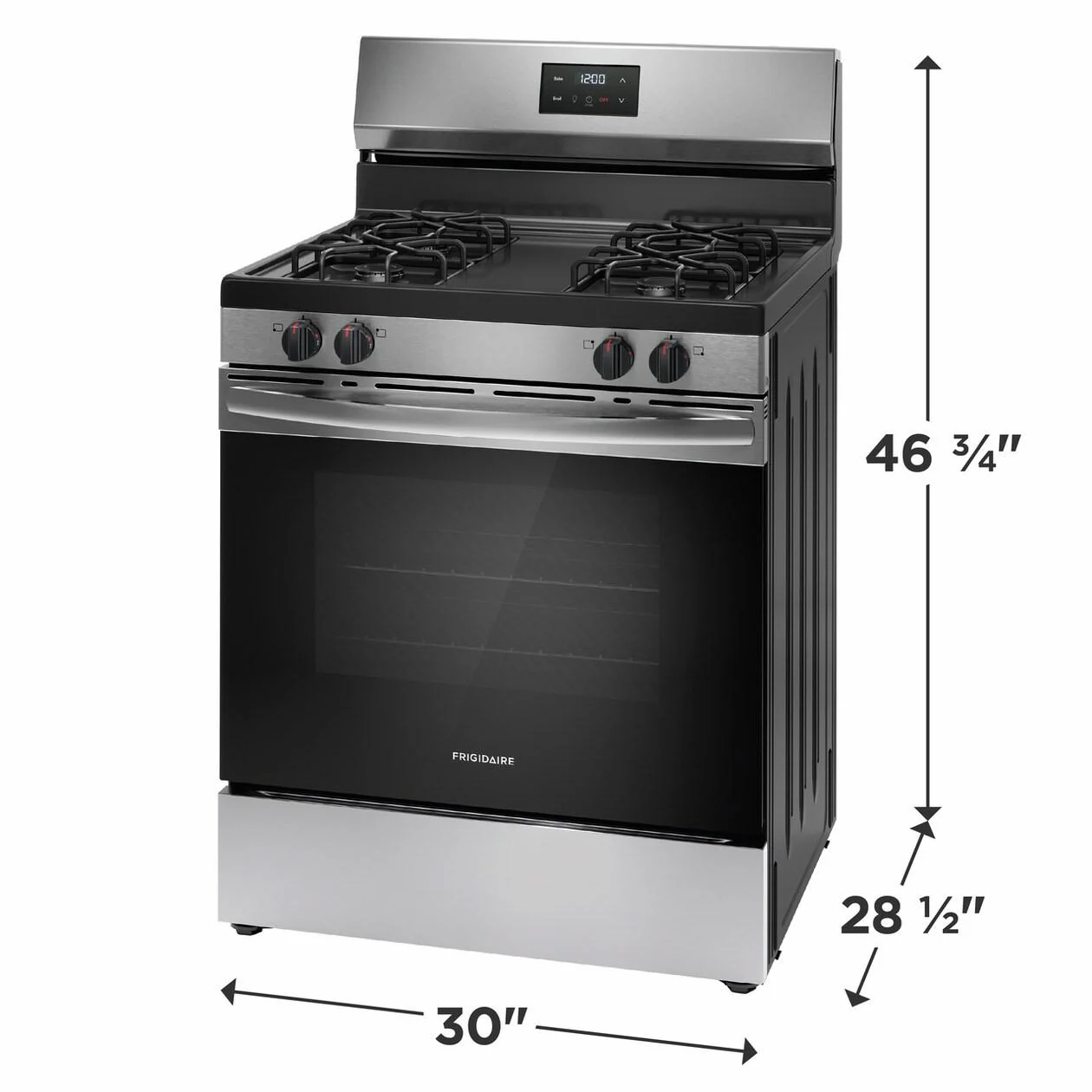 Frigidaire FCRG3051BS 30" Gas Range - Image 2