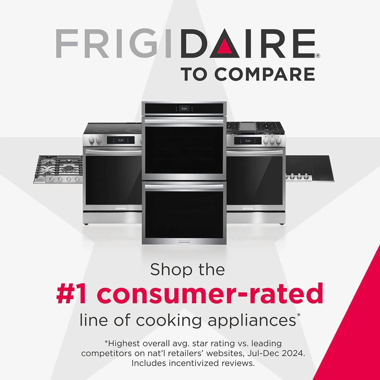 Frigidaire FCRI3062AS 30" Rear Control Induction Range - Image 2