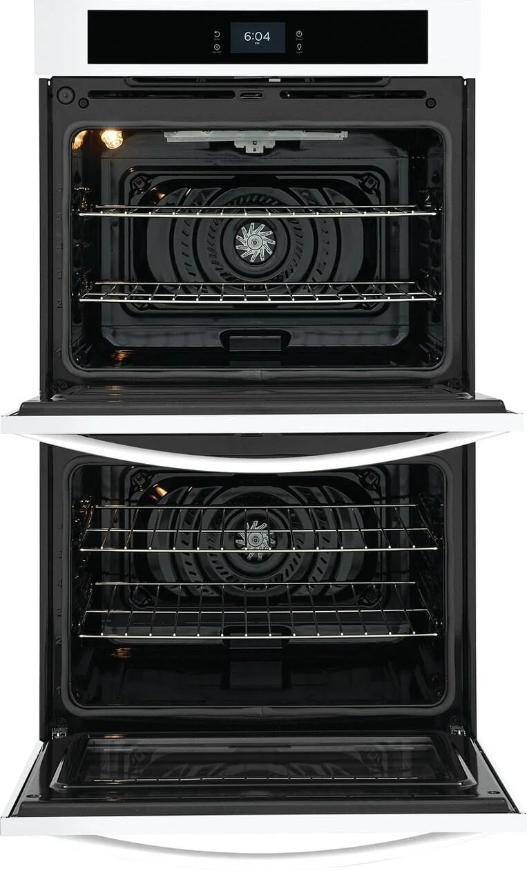 Frigidaire FCWD3027AW 30" Double Electric Wall Oven with Fan Convection - Image 4