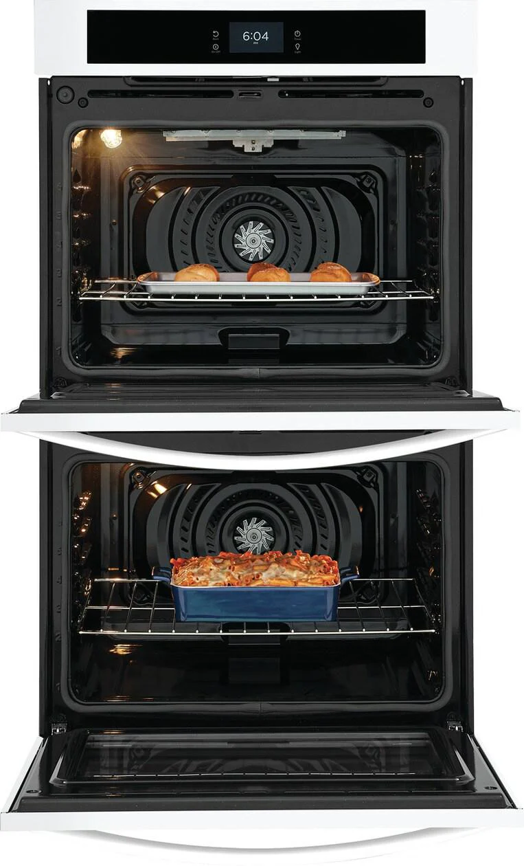 Frigidaire FCWD3027AW 30" Double Electric Wall Oven with Fan Convection - Image 5