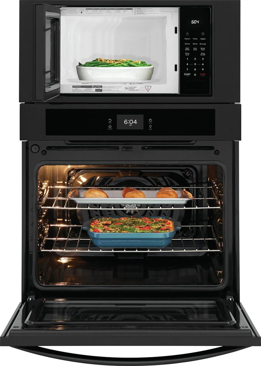Frigidaire FCWM3027AB 30" Electric Wall Oven and Microwave Combination - Image 4