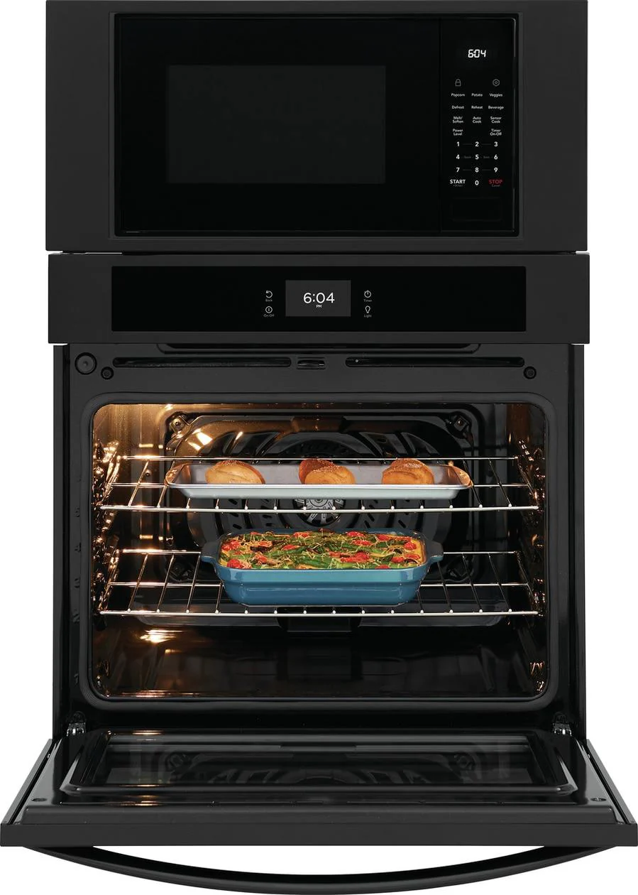 Frigidaire FCWM3027AB 30" Electric Wall Oven and Microwave Combination - Image 8