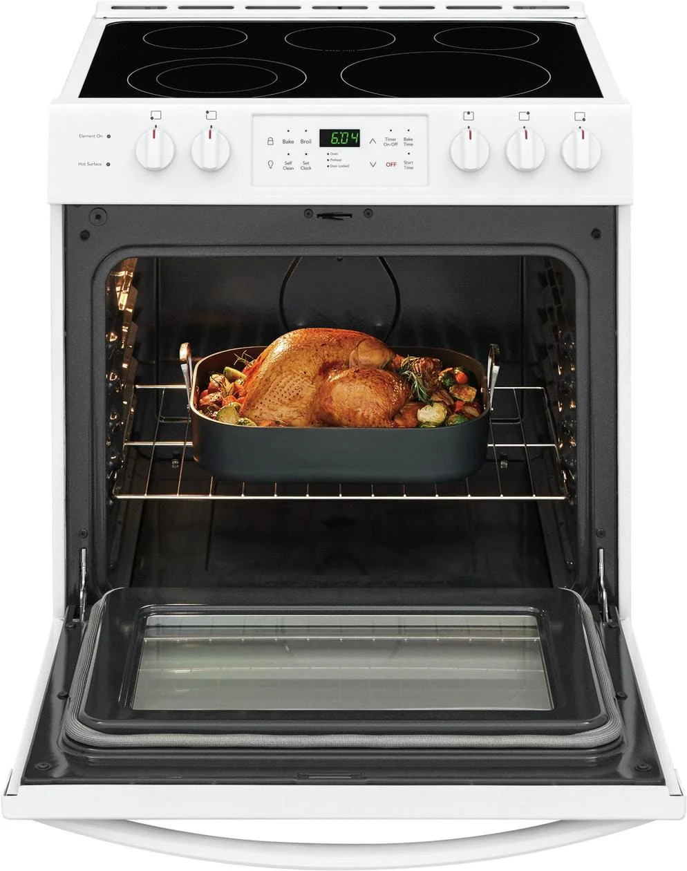Frigidaire 30" Front Control Freestanding Electric Range - Image 3