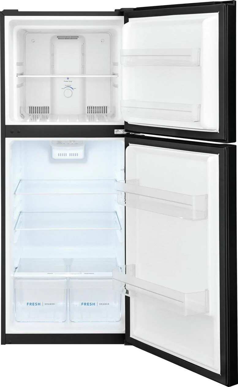 Frigidaire FFET1022UB 10 Cu. Ft. Garage Ready Top Freezer Apartment-Size Refrigerator - Image 2