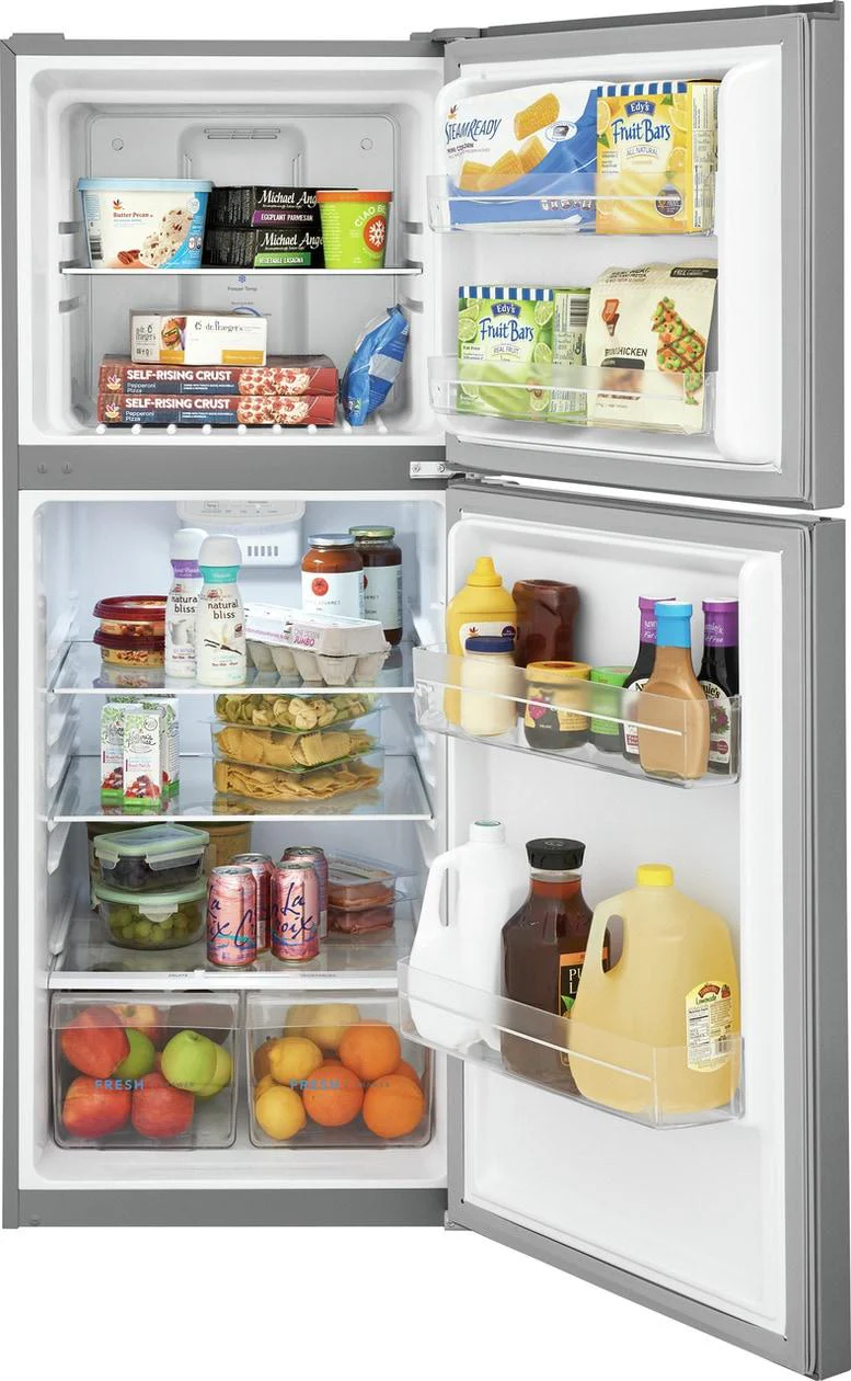 Frigidaire FFET1022UV 10 Cu. Ft. Garage Ready Top Freezer Apartment-Size Refrigerator - Image 3