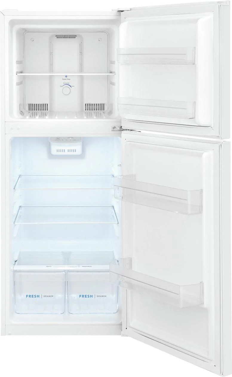 Frigidaire FFET1022UW 10 Cu. Ft. Garage Ready Top Freezer Apartment-Size Refrigerator - Image 2