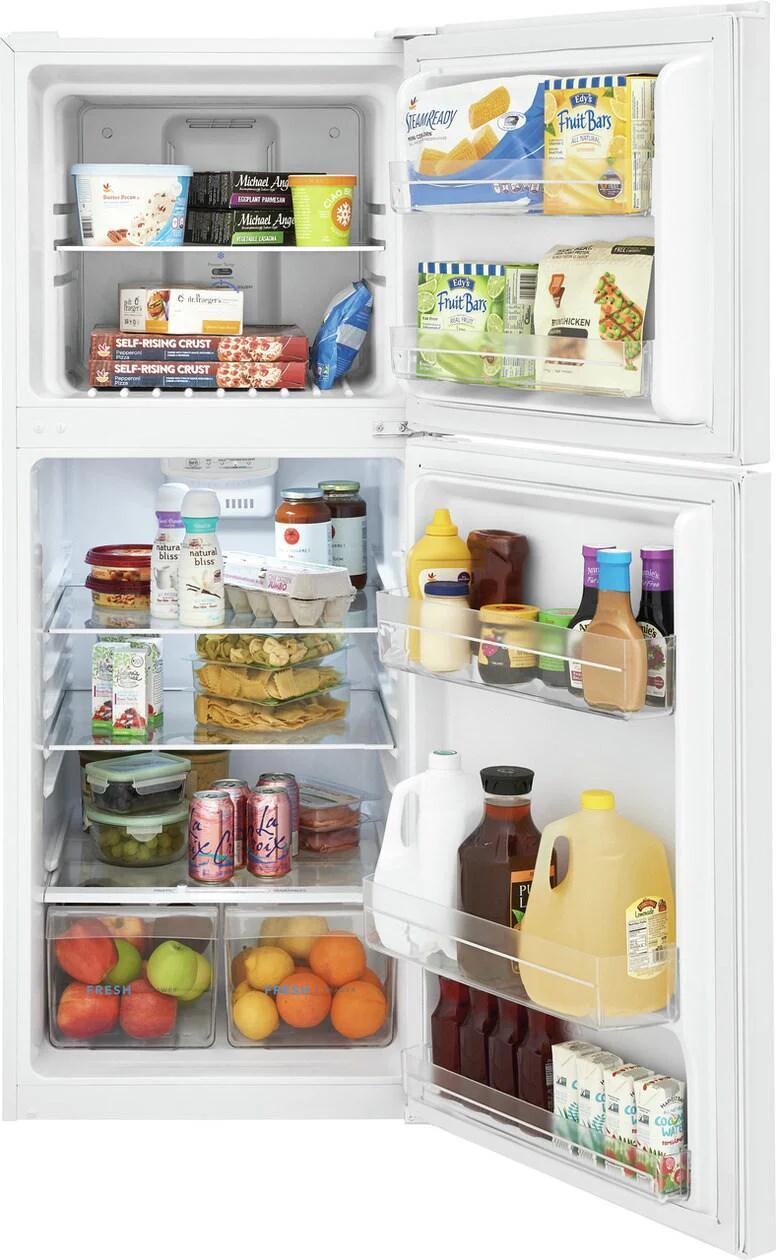 Frigidaire FFET1222UW 12 Cu. Ft. Garage Ready Top Freezer Apartment-Size Refrigerator - Image 3