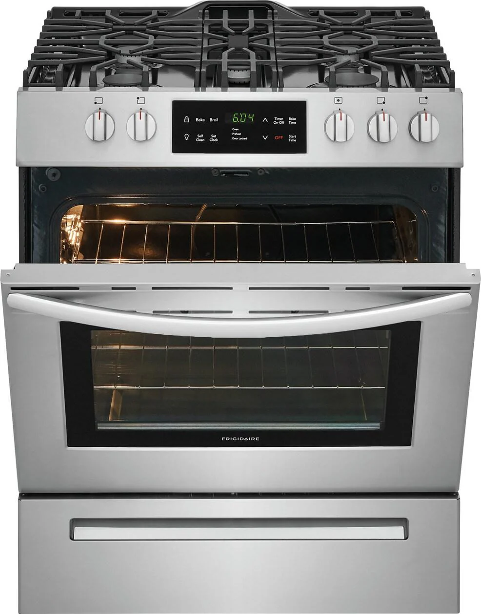 Frigidaire 30" Front Control Freestanding Gas Range - Image 5