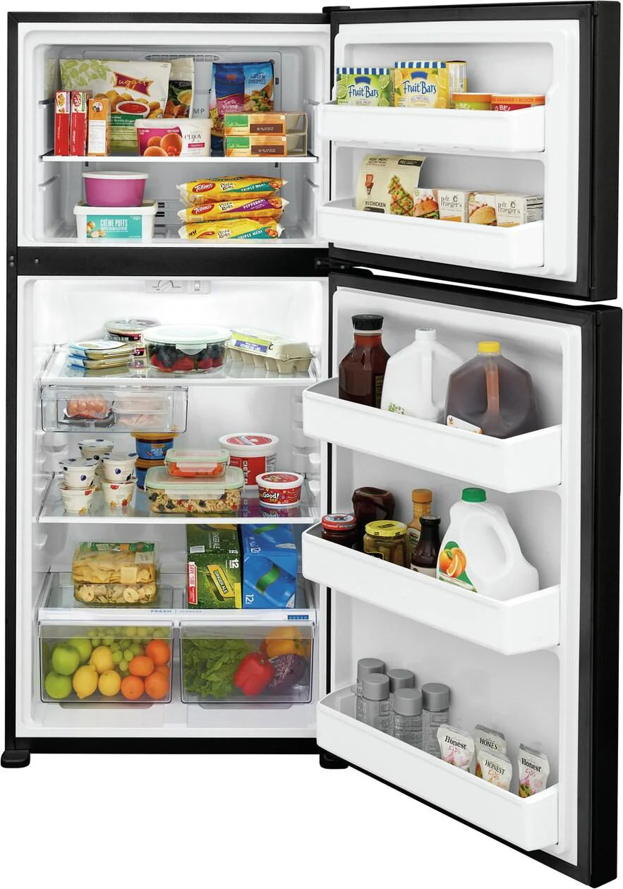 Frigidaire FFHT1835VB 18 Cu. Ft. Garage Ready Top Freezer Refrigerator - Image 3