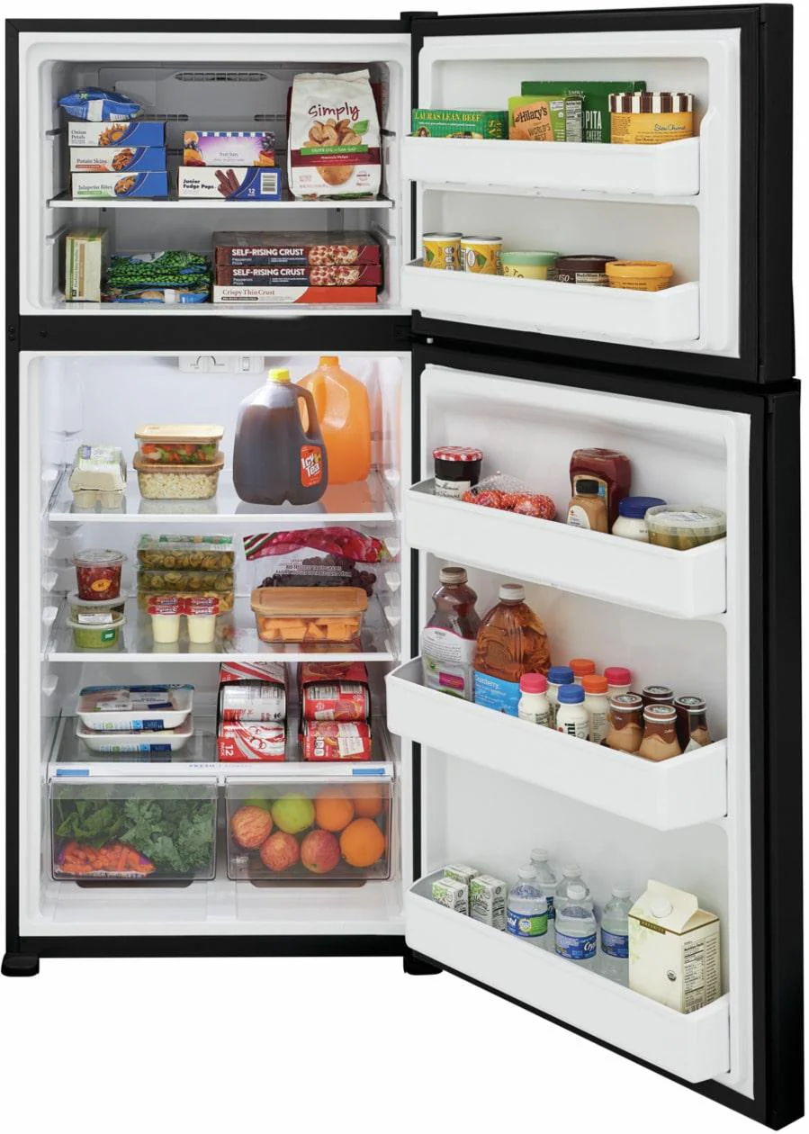 Frigidaire FFHT2022AB 20 Cu. Ft. Garage Ready Top Freezer Refrigerator - Image 4