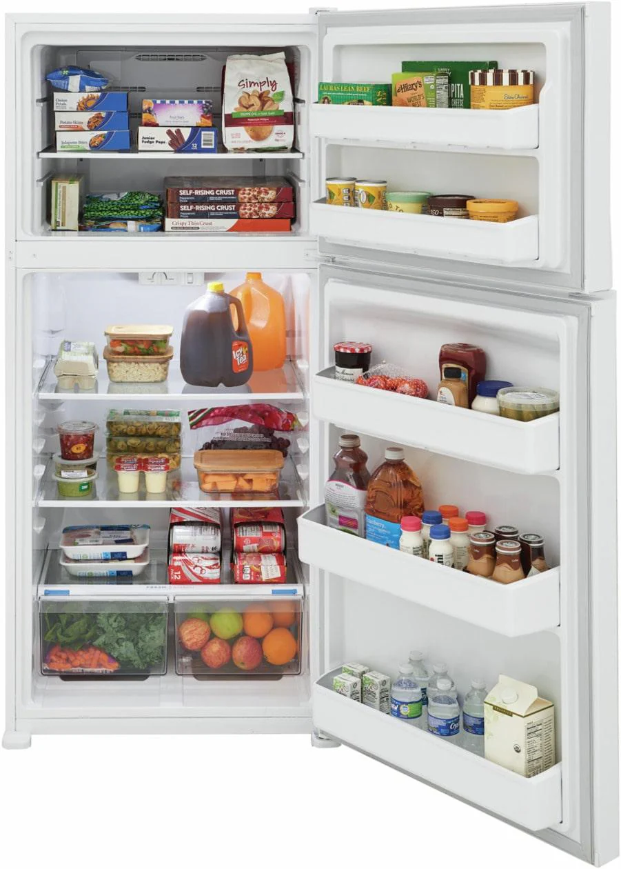 Frigidaire FFHT2022AW 20 Cu. Ft. Garage Ready Top Freezer Refrigerator - Image 4