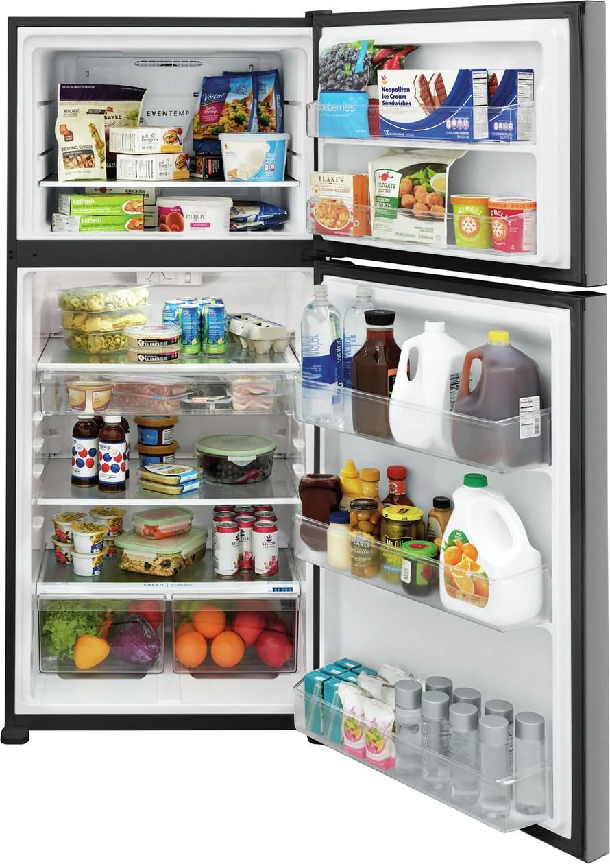 Frigidaire FFHT2045VS 20 Cu. Ft. Garage Ready Top Freezer Refrigerator - Image 4