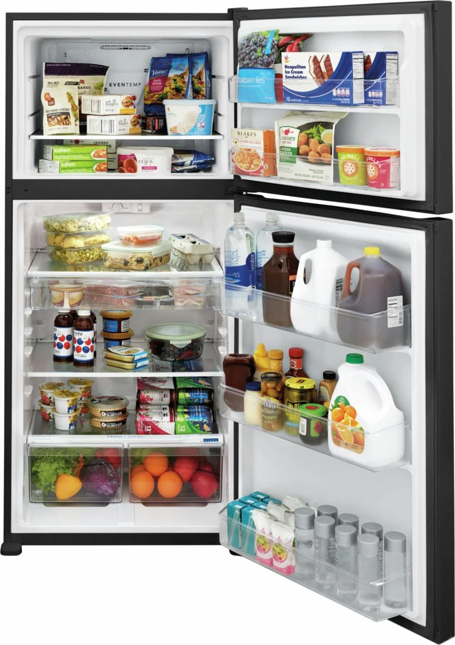 Frigidaire FFHT2045XB 20 Cu. Ft. Garage Ready Top Freezer Refrigerator - Image 4