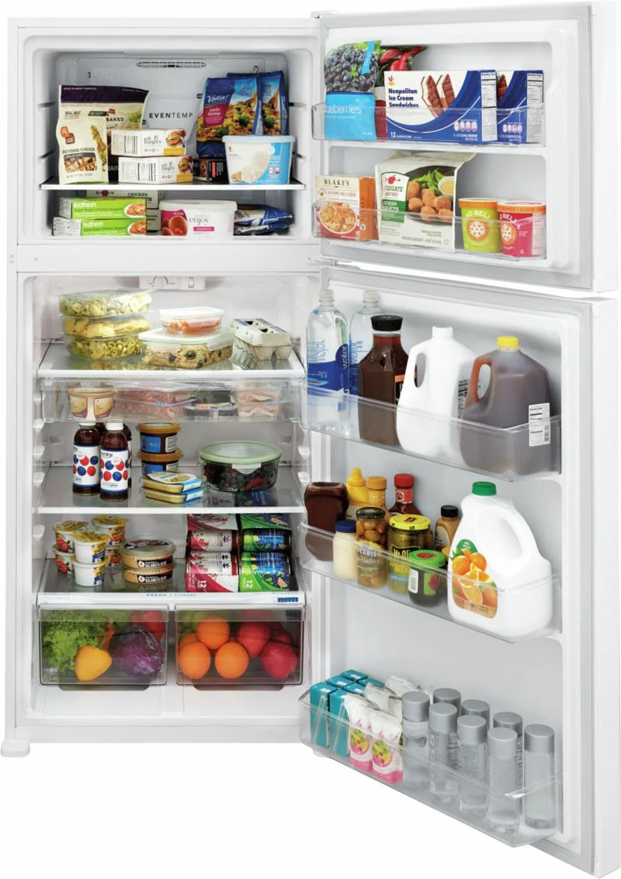 Frigidaire FFHT2045XW 20 Cu. Ft. Garage Ready Top Freezer Refrigerator - Image 4