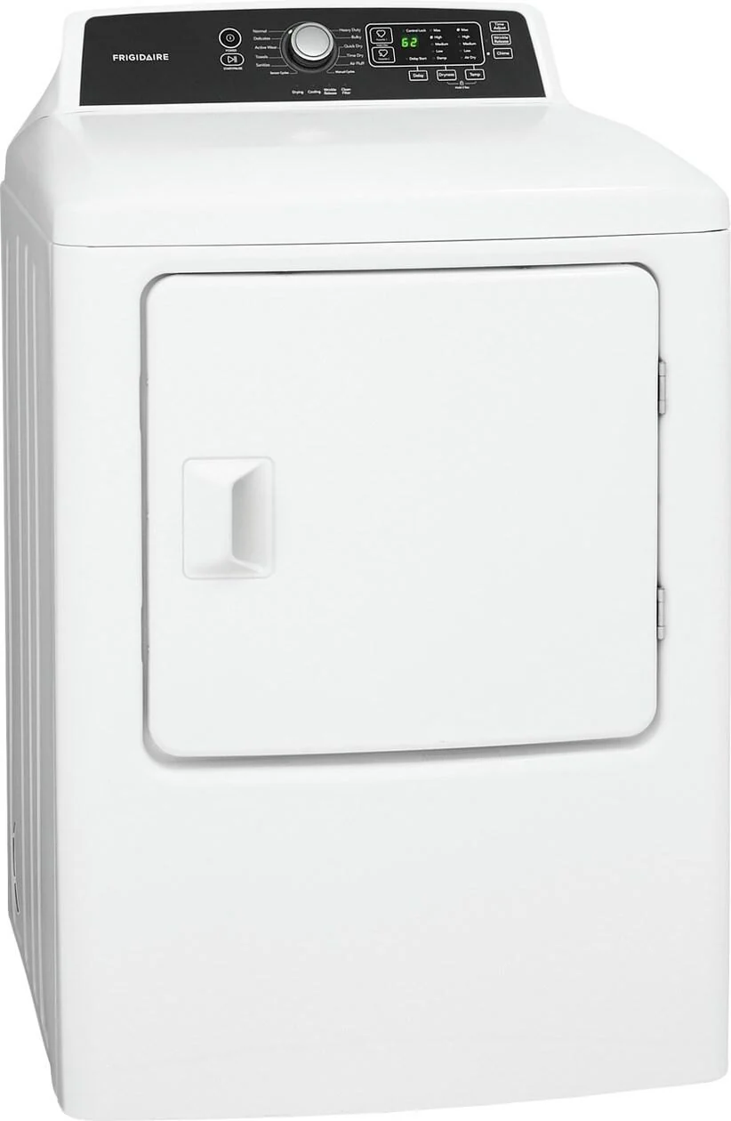 FFRE4120SW Frigidaire 6.7 Cu. Ft. Free Standing Electric Dryer - Image 9