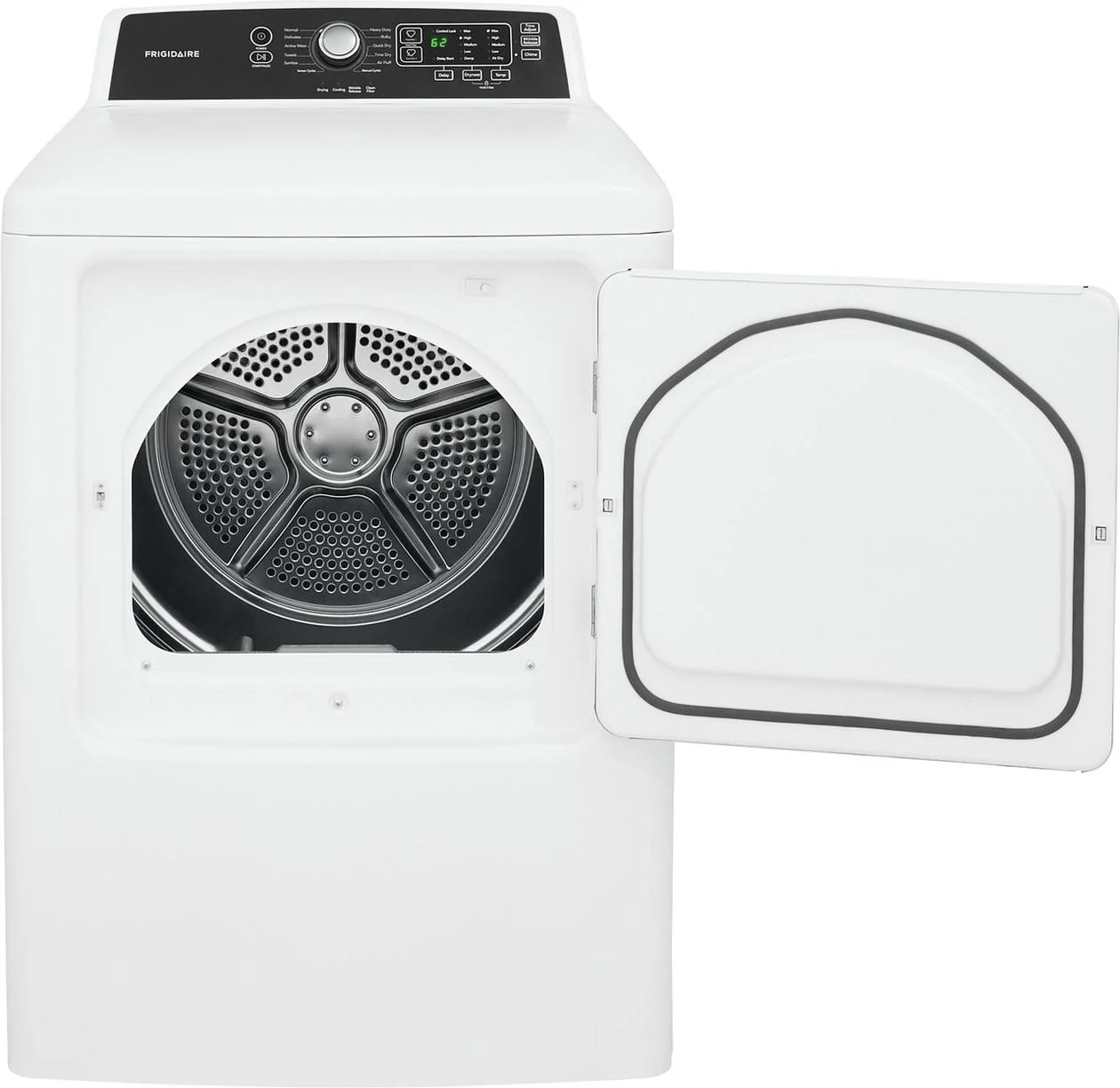 FFRG4120SW Frigidaire 6.7 Cu. Ft. Free Standing Gas Dryer - Image 3