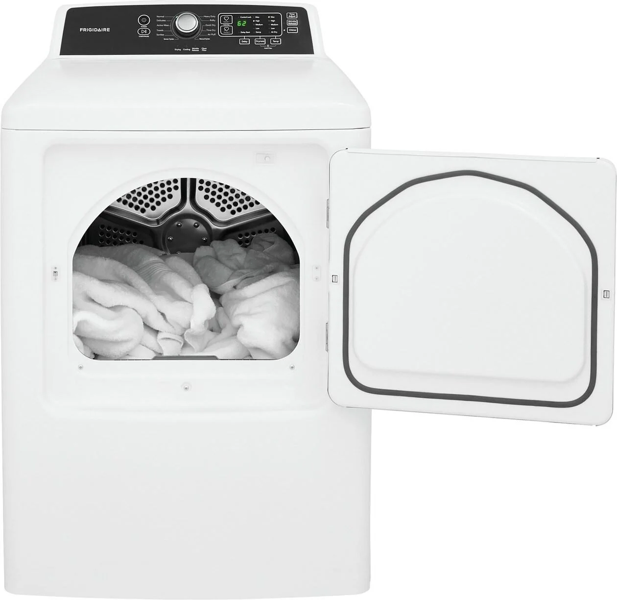 FFRG4120SW Frigidaire 6.7 Cu. Ft. Free Standing Gas Dryer - Image 4