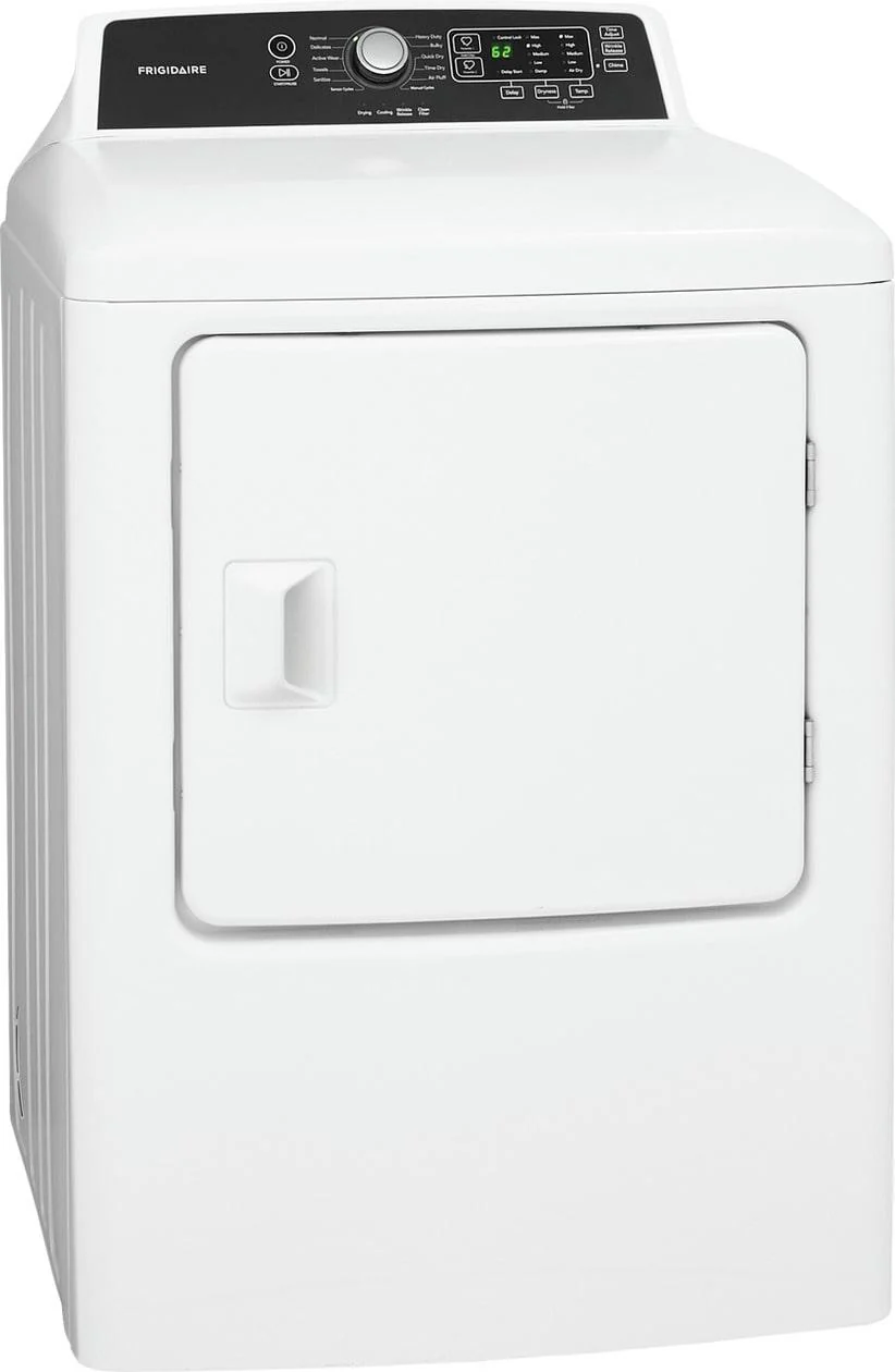 FFRG4120SW Frigidaire 6.7 Cu. Ft. Free Standing Gas Dryer - Image 6