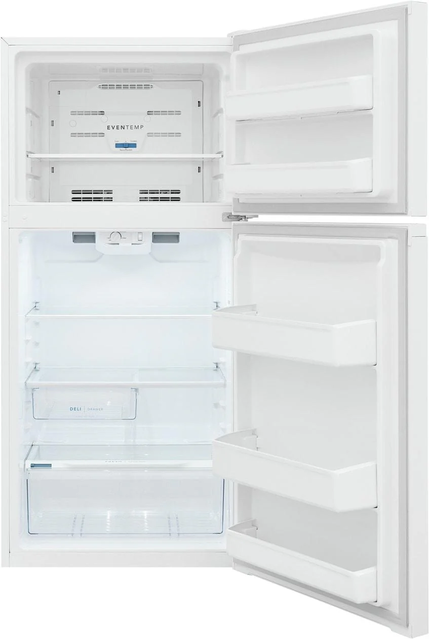 Frigidaire FFTR1425VW 14 Cu. Ft. Top Freezer Refrigerator - Image 2