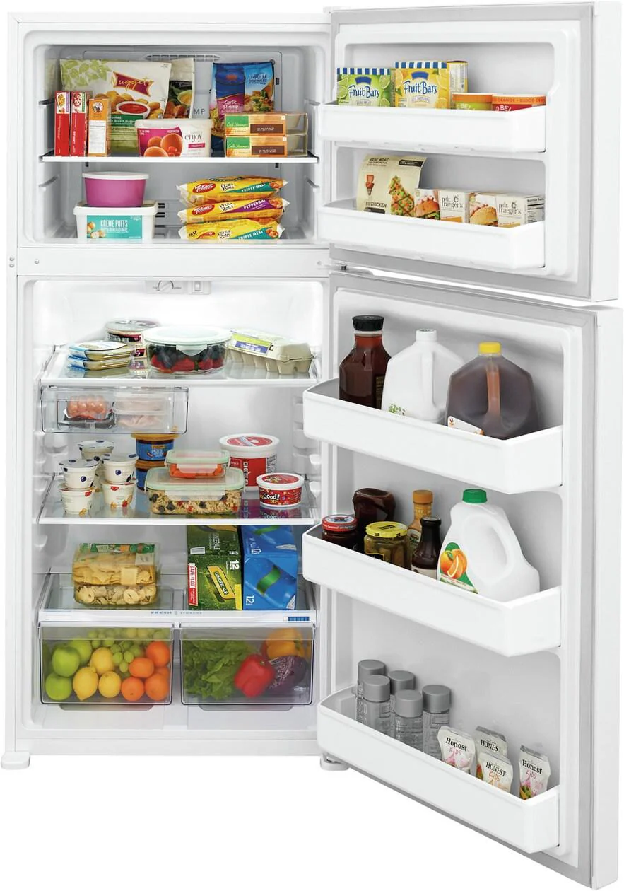 Frigidaire FFTR1835VW 18 Cu. Ft. Garage Ready Top Freezer Refrigerator - Image 3