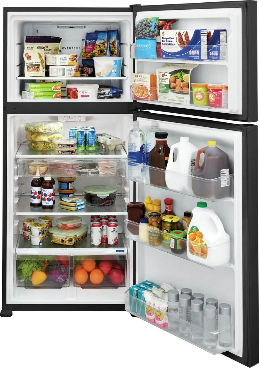 Frigidaire FFTR2045VB 20 Cu. Ft. Garage Ready Top Freezer Refrigerator - Image 3