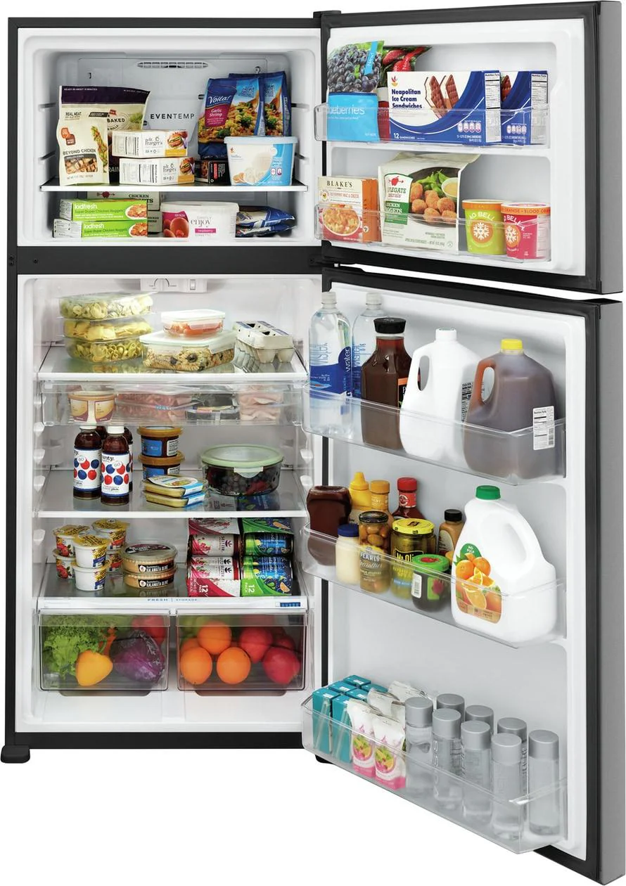 Frigidaire FFTR2045VS 20 Cu. Ft. Garage Ready Top Freezer Refrigerator - Image 3