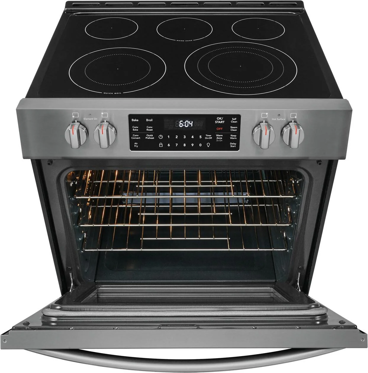 FGEH3047VD Frigidaire Gallery 30" Front Control Electric Range with Air Fry - Image 4