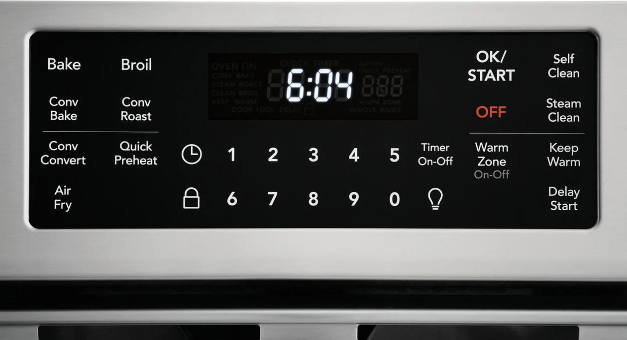 Frigidaire Gallery 30" Front Control Electric Range with Air Fry - Image 8