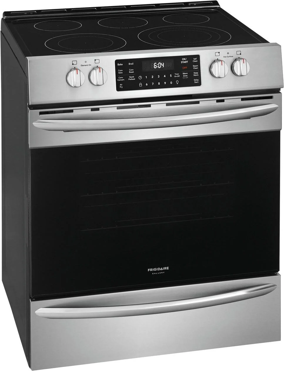 Frigidaire Gallery 30" Front Control Electric Range with Air Fry - Image 9