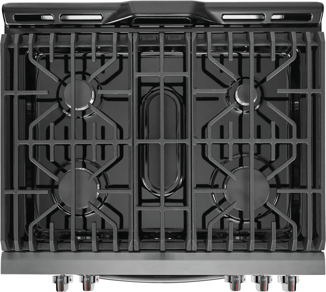 Frigidaire Gallery 30" Front Control Gas Range with Air Fry - Image 6