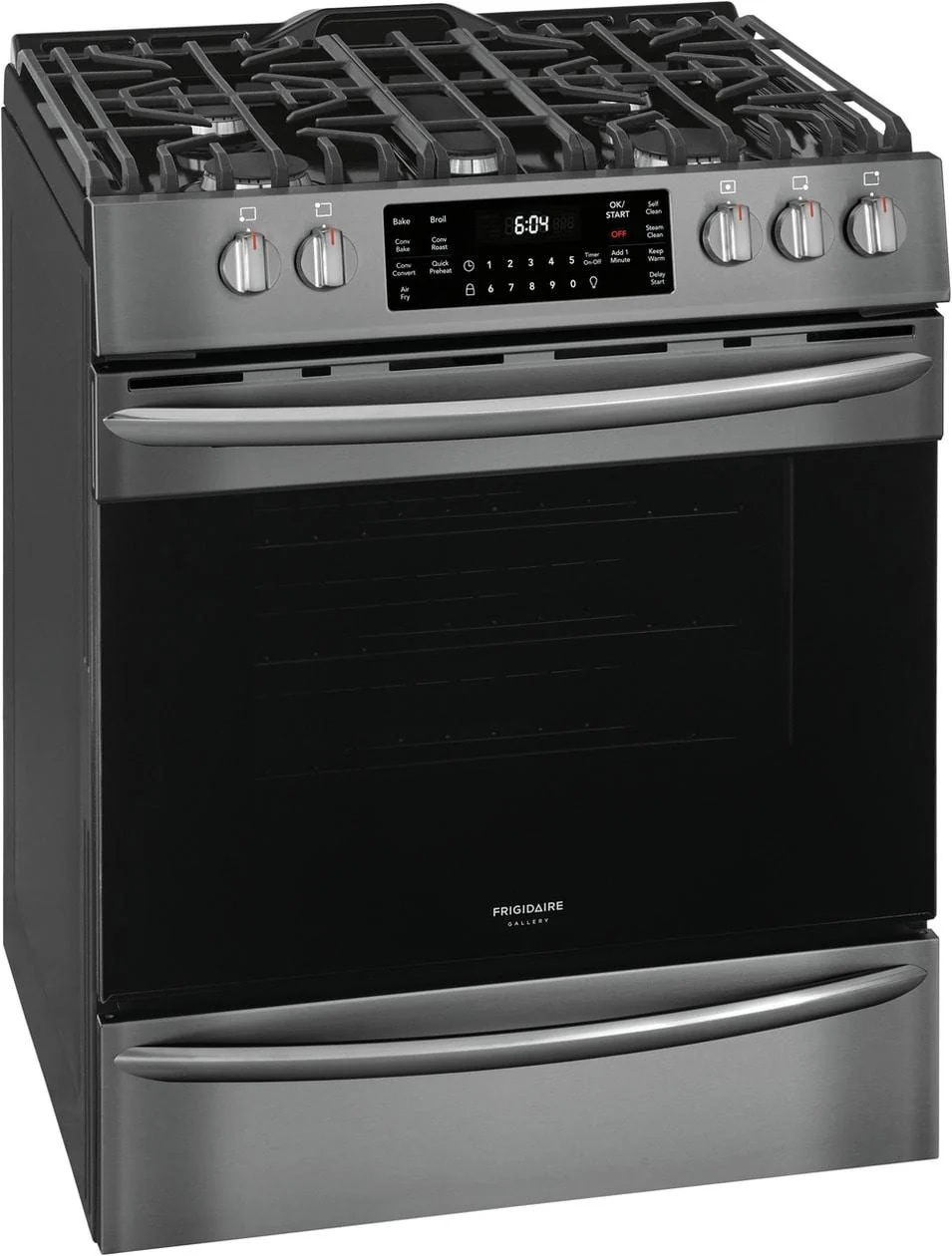 Frigidaire Gallery 30" Front Control Gas Range with Air Fry - Image 8
