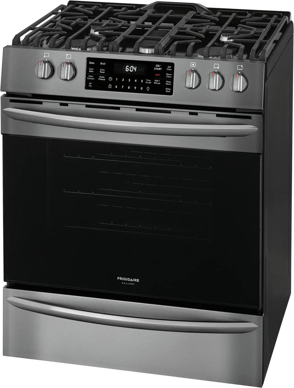 Frigidaire Gallery 30" Front Control Gas Range with Air Fry - Image 9