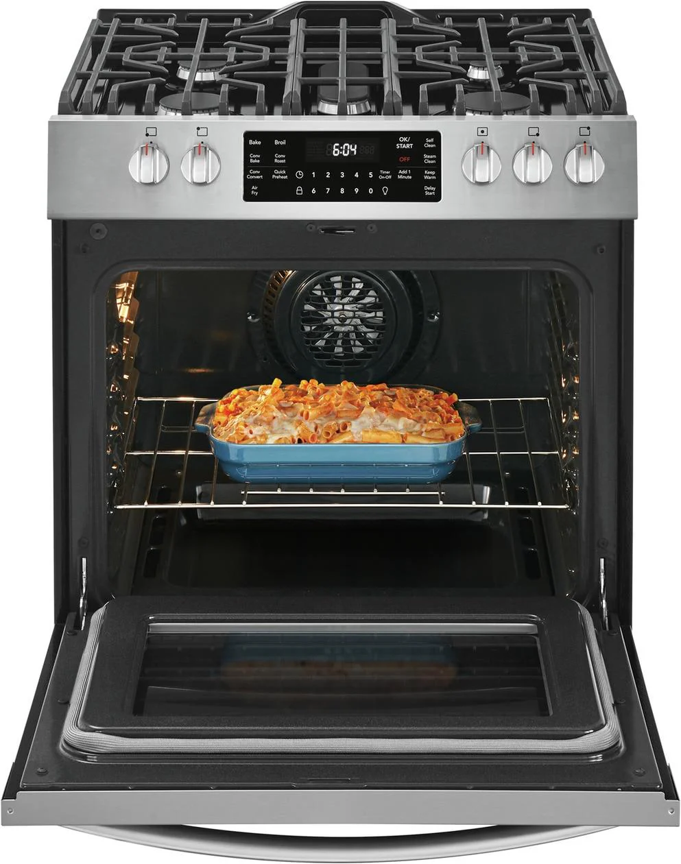 Frigidaire Gallery 30" Front Control Gas Range with Air Fry - Image 8