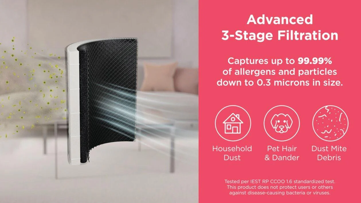 Frigidaire FHAP1040A1 PureA300™ HEPA Air Purifier with WiFi - Image 4