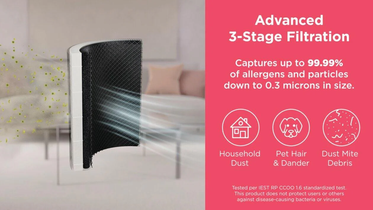 Frigidaire FHAP2040A1 PureA300™ XL HEPA Air Purifier with WiFi - Image 4