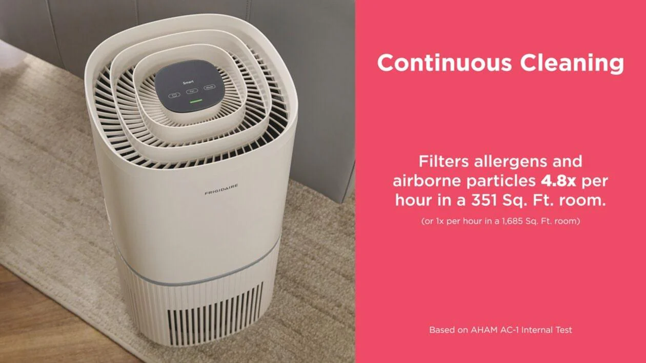 Frigidaire FHAP2040A1 PureA300™ XL HEPA Air Purifier with WiFi - Image 6