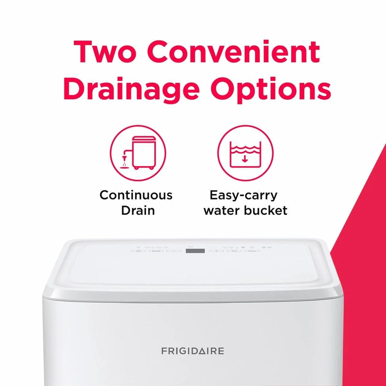 Frigidaire FHDD5034W1 50 Pint Dehumidifier with Wi-Fi (Energy Star) - Image 7