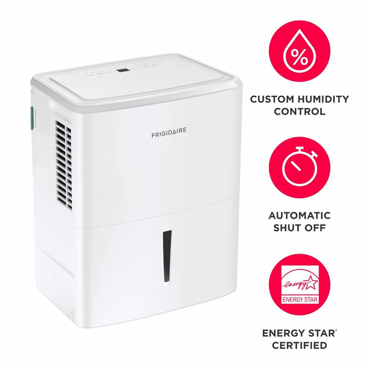 Frigidaire FHDD5034W1 50 Pint Dehumidifier with Wi-Fi (Energy Star) - Image 8