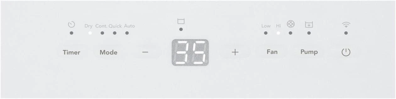 Frigidaire FHDP5033W1 50 Pint Built-In Pump Dehumidifier - Image 11