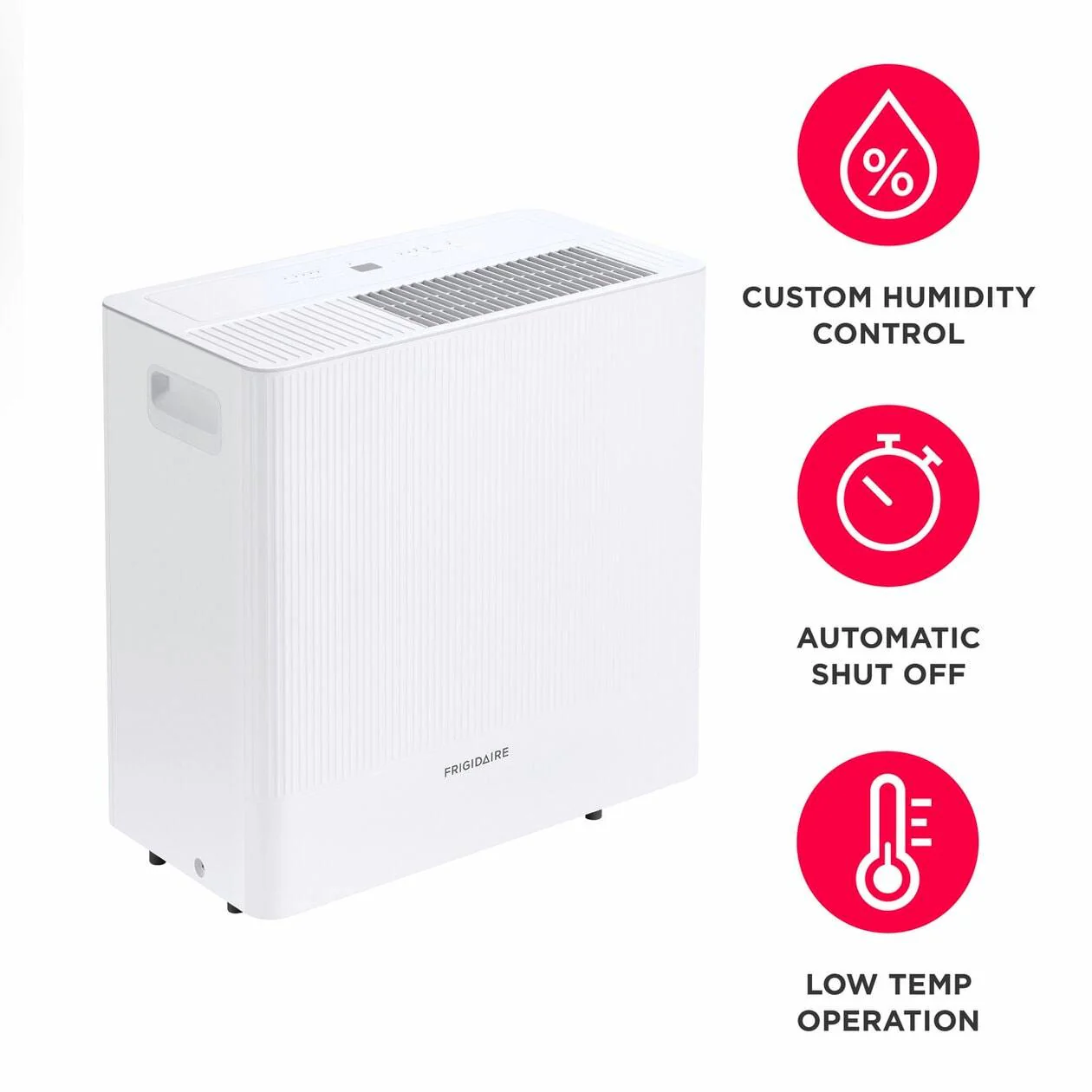 Frigidaire FHDP5033W1 50 Pint Built-In Pump Dehumidifier - Image 8