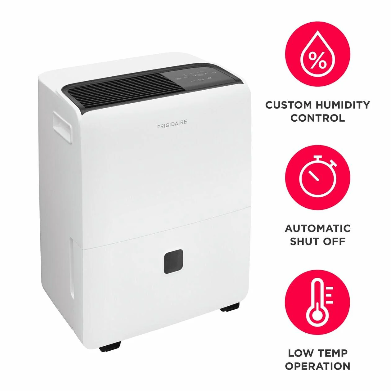 Frigidaire FHDP6033W1 60 Pint Built-In Pump Dehumidifier - Image 10